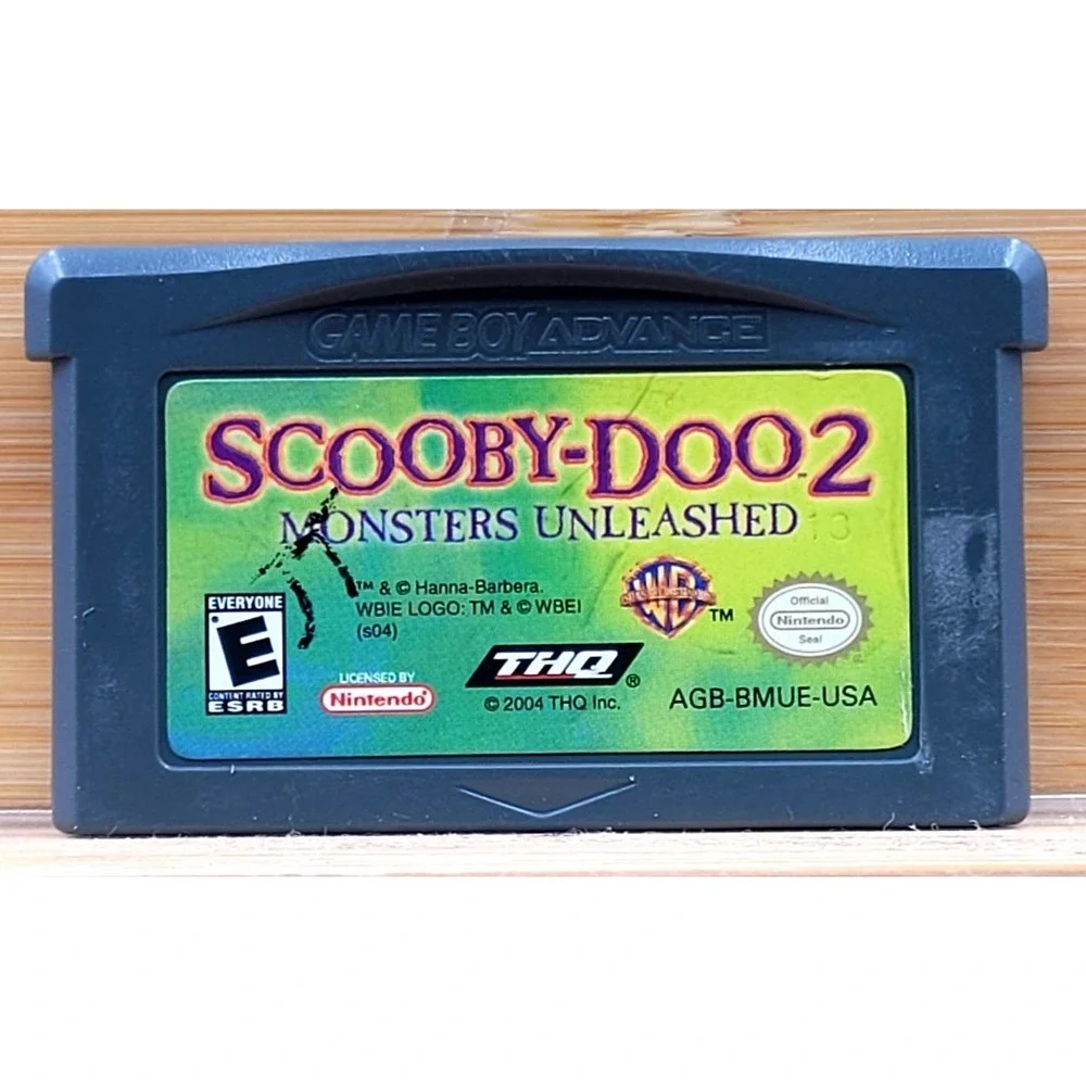 Scooby Doo 2: Monsters Unleashed (Game Boy Advance,‎ 2004) GBA